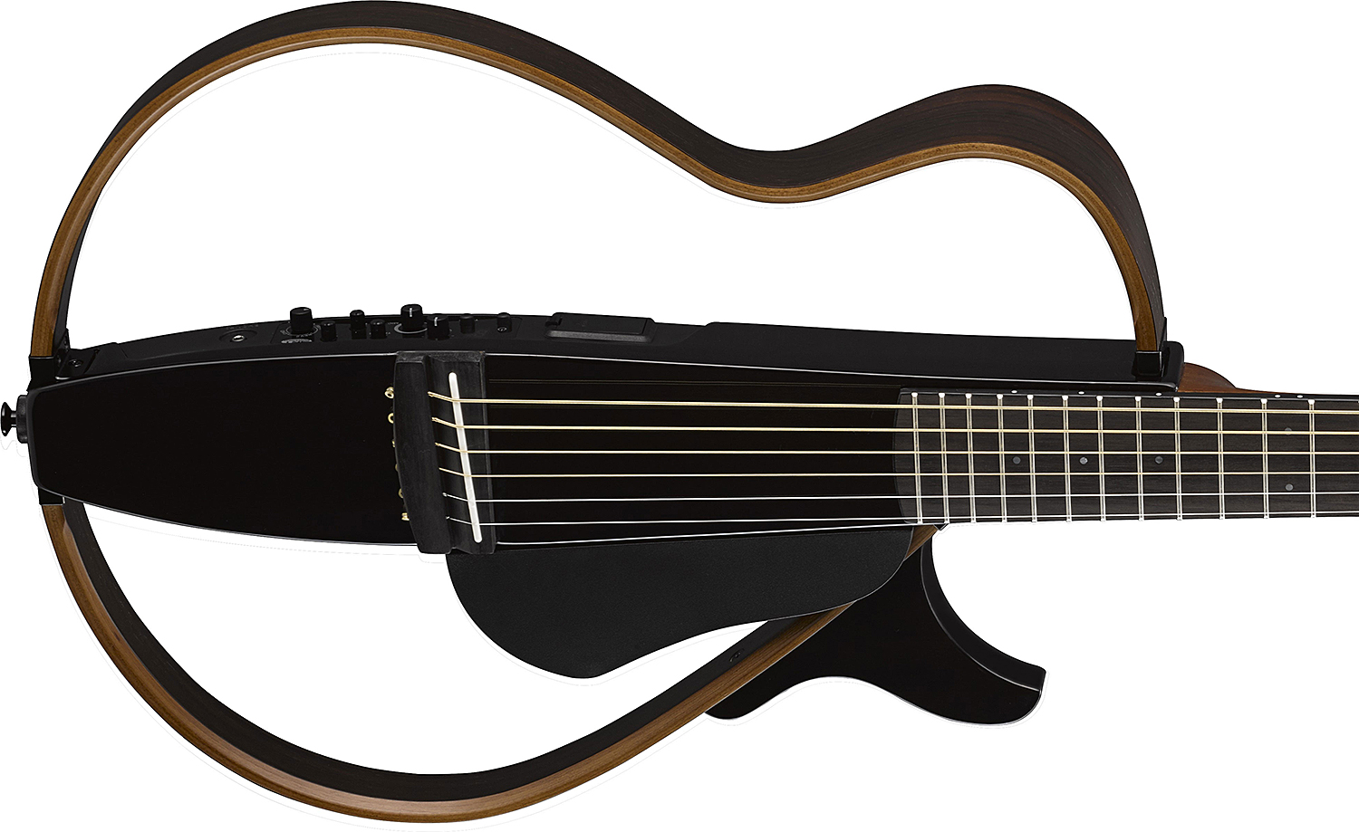 Yamaha Silent Guitar Slg200s - Translucent Black - Guitare Electro Acoustique - Variation 2