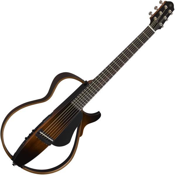 Yamaha Silent Guitar Steel String SLG200SII - tobacco brown