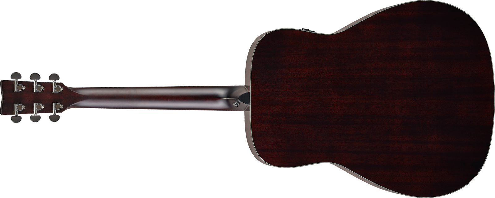 Yamaha Tag1e Transacoustic Dreadnought Epicea Acajou Noy - Translucent Black - Guitare Folk - Variation 2