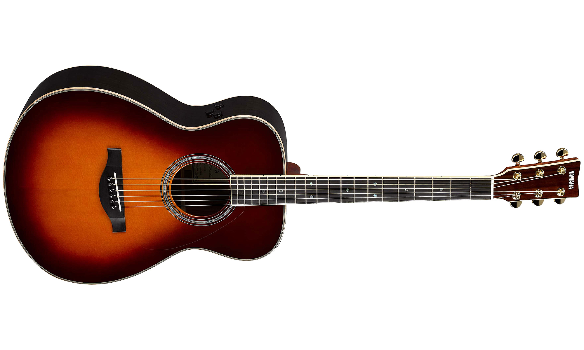 Yamaha Transacoustic Ls-ta Bs Concert Epicea Palissandre 2016 Eb - Brown Sunburst - Guitare Electro Acoustique - Variation 1