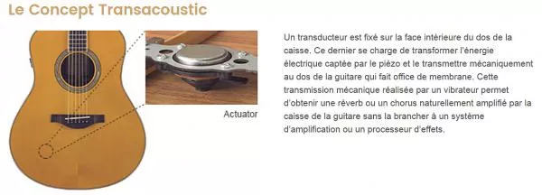 Guitare electro acoustique Yamaha Transacoustic LS-TA - vintage tint