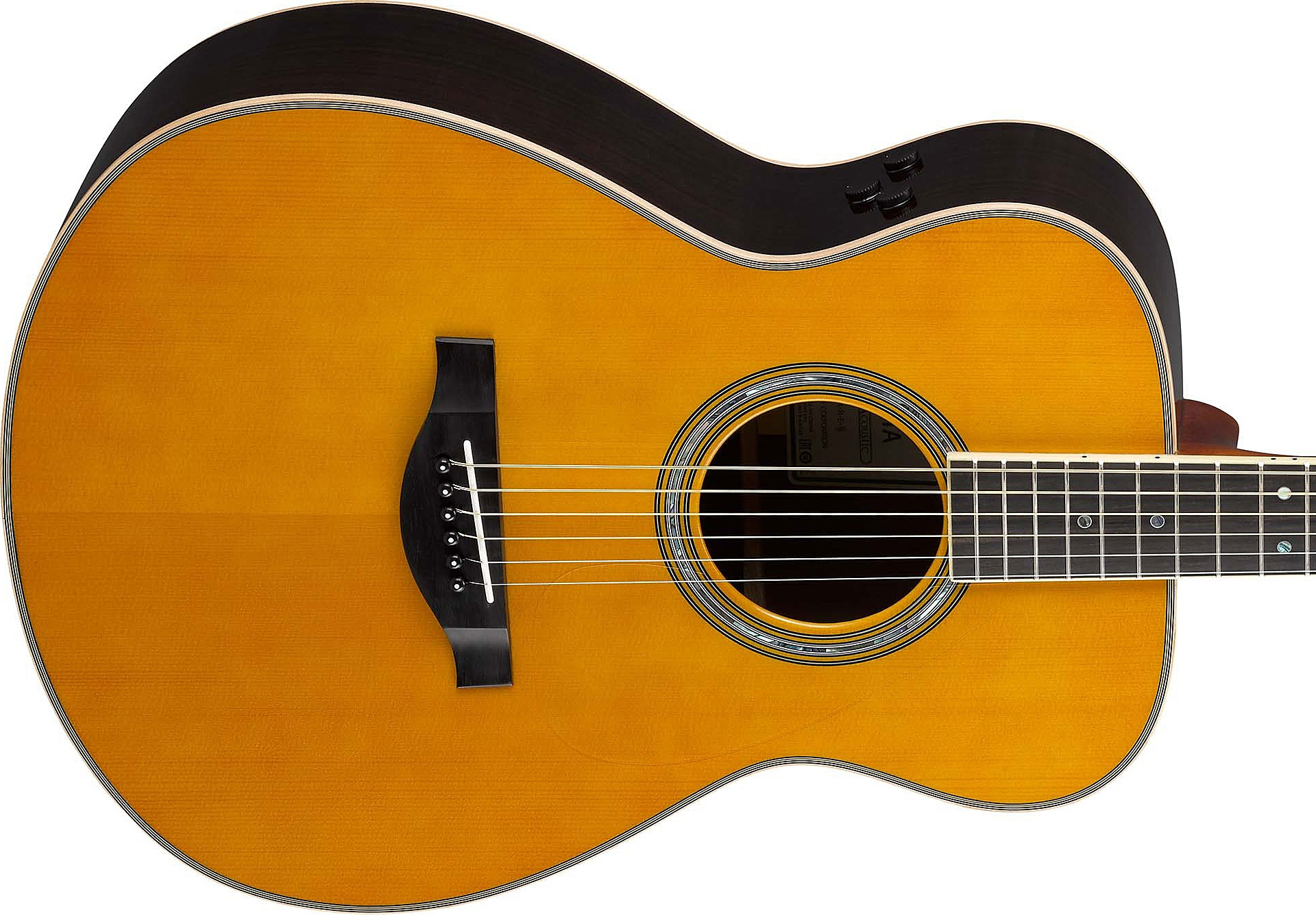 Yamaha Ls-ta Vt Transacoustic  Concert Epicea Palissandre Eb 2016 - Vintage Tint - Guitare Electro Acoustique - Variation 3