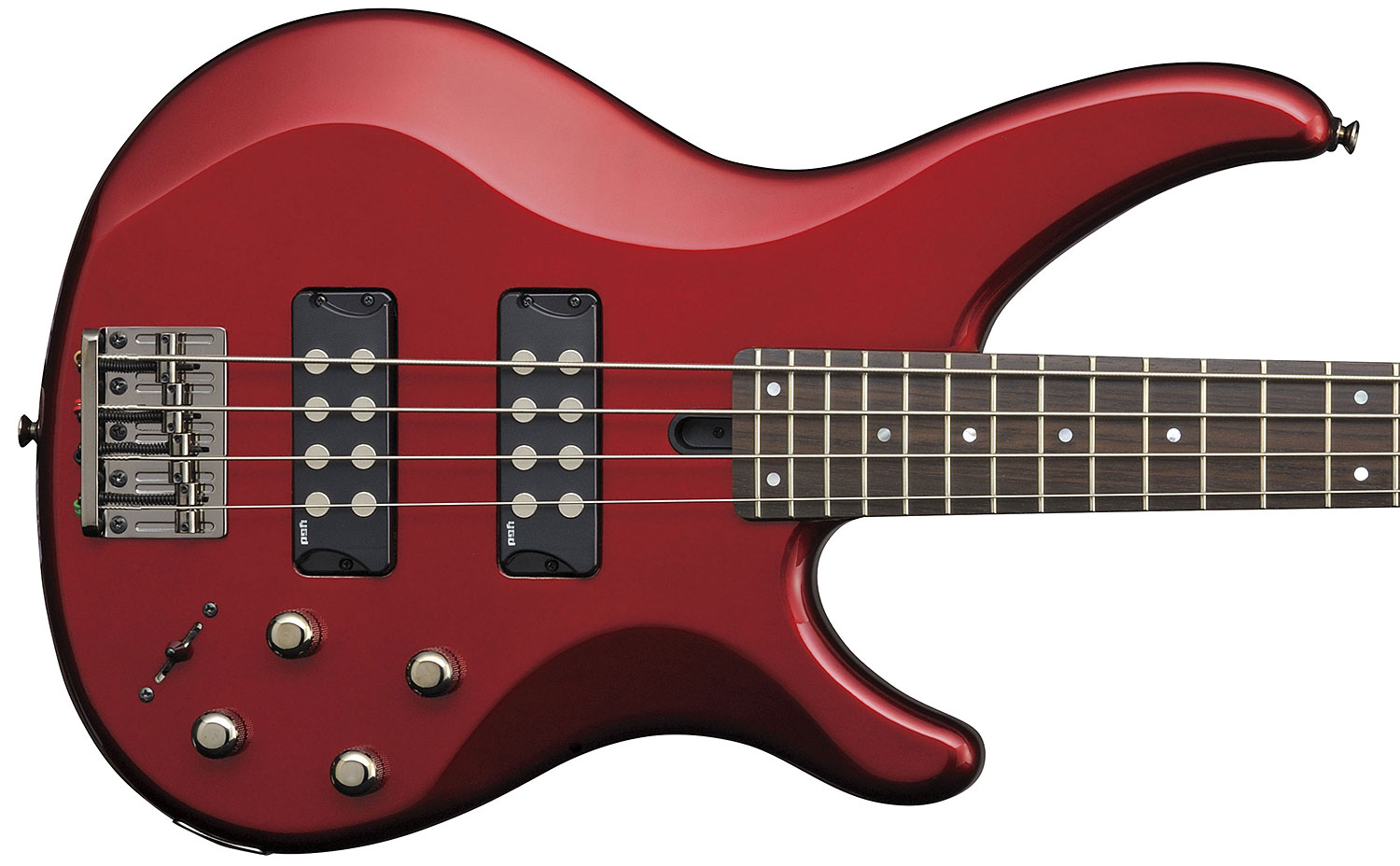 Yamaha Trbx304 Car - Candy Apple Red - Basse Électrique Solid Body - Variation 2