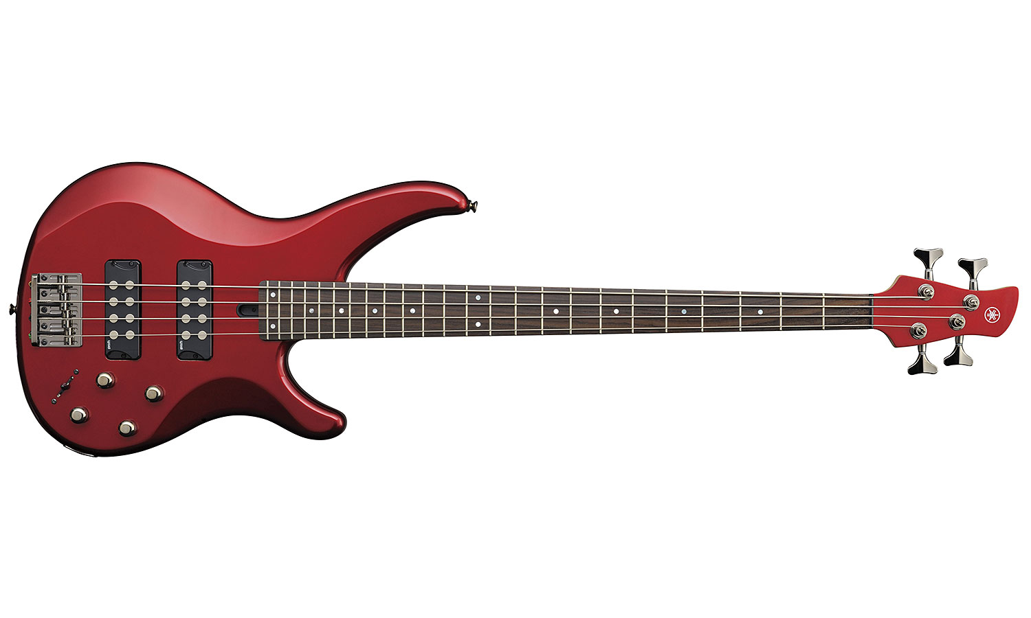 Yamaha Trbx304 Car - Candy Apple Red - Basse Électrique Solid Body - Variation 1