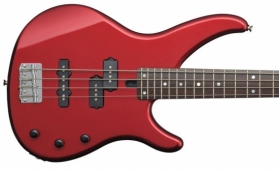 Basse électrique solid body Yamaha TRBX174 - red metallic