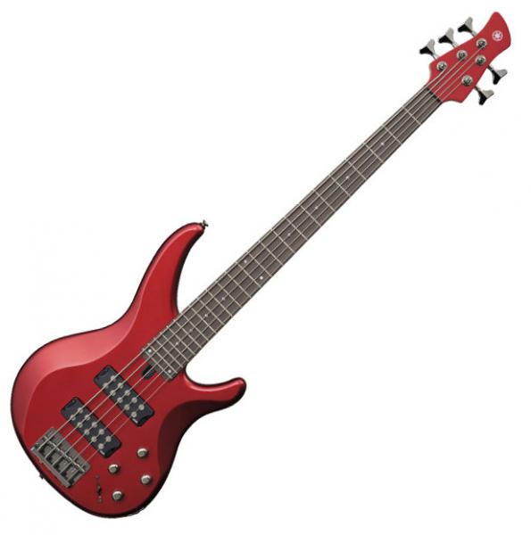 Yamaha TRBX305 - candy apple red Solid body electric bass