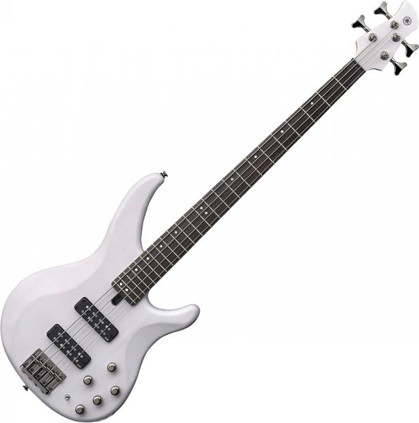 Yamaha TRBX504 TWH - translucent white Solid body electric bass white
