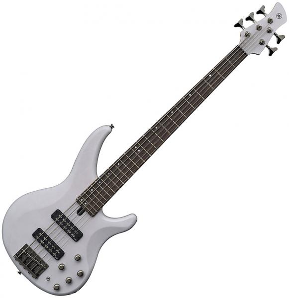 Yamaha TRBX505 TWH - translucent white Solid body electric bass