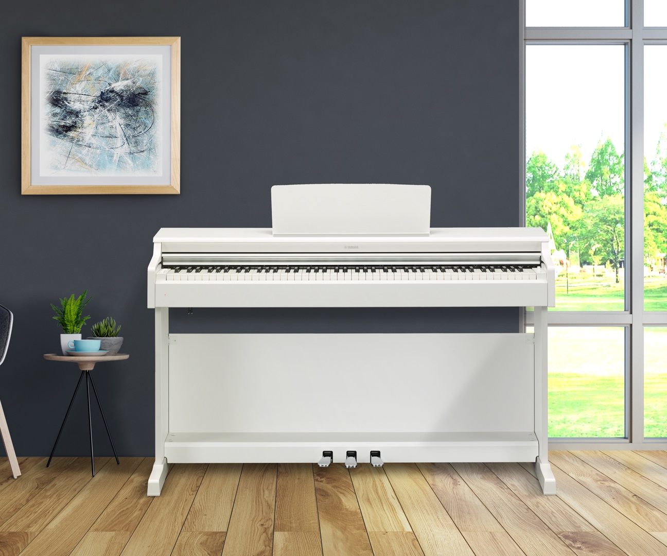 Yamaha Ydp-164 Arius - White - Piano NumÉrique Meuble - Variation 2