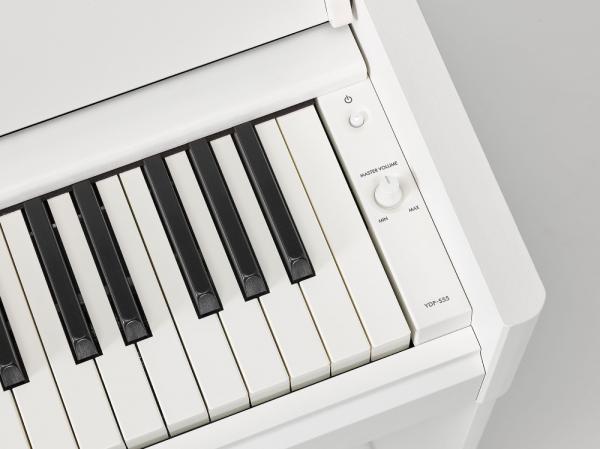 Piano numérique meuble Yamaha YDP-S55 WH