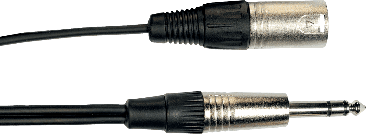 Yellow Cable K14 Jack Male Stereo Vers Xlr Male 1m - CÂble - Main picture