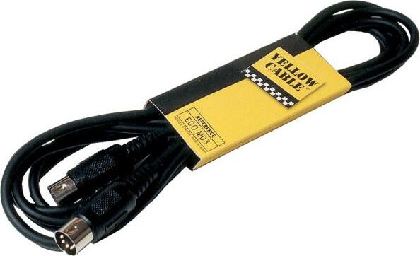 Yellow Cable Md1 Midi 1m - CÂble - Main picture