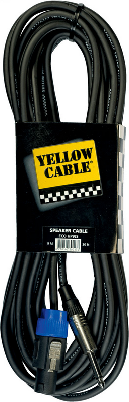 Yellow Cable Sono Hp9js Jack Speakon 9m - CÂble - Main picture