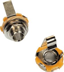 Fiche jack Yellow cable Jack 6,35 mono