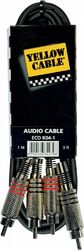 Câble Yellow cable K04-1 2x RCA M / 2x RCA M - 1m
