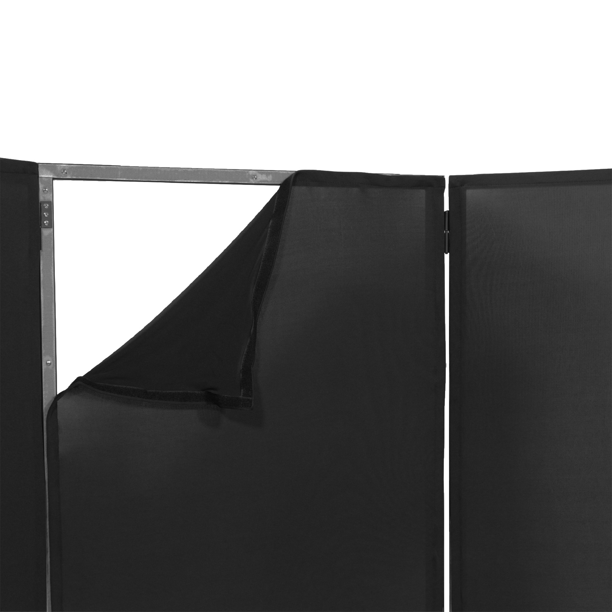 Yourban Kit Panneau Dj Noir + 2 Lycras + Housse - Stand & Support Dj - Variation 4