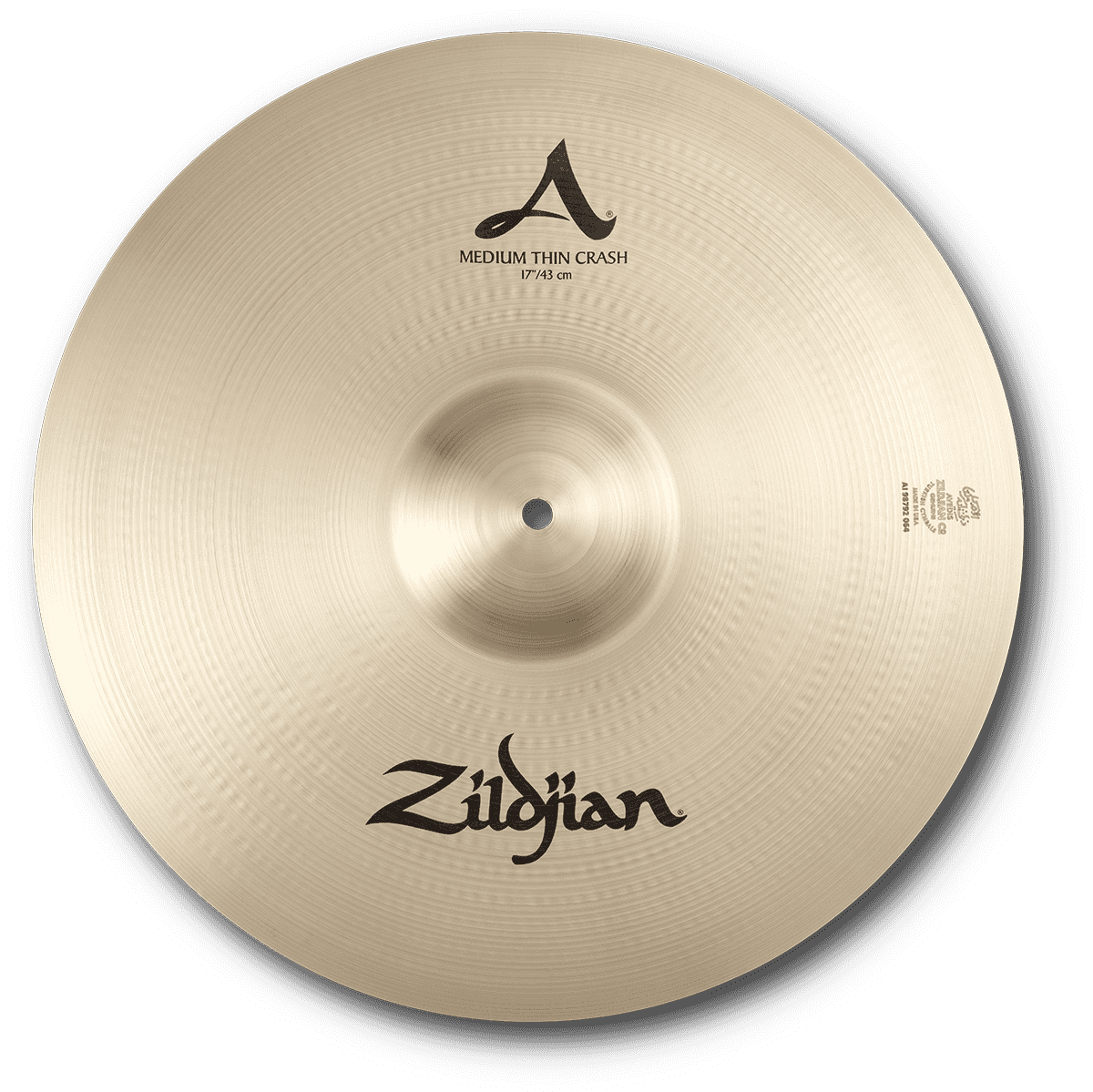 Zildjian Avedis Serie Medium Thin Crash - 17 Pouces - Cymbale Crash - Variation 2