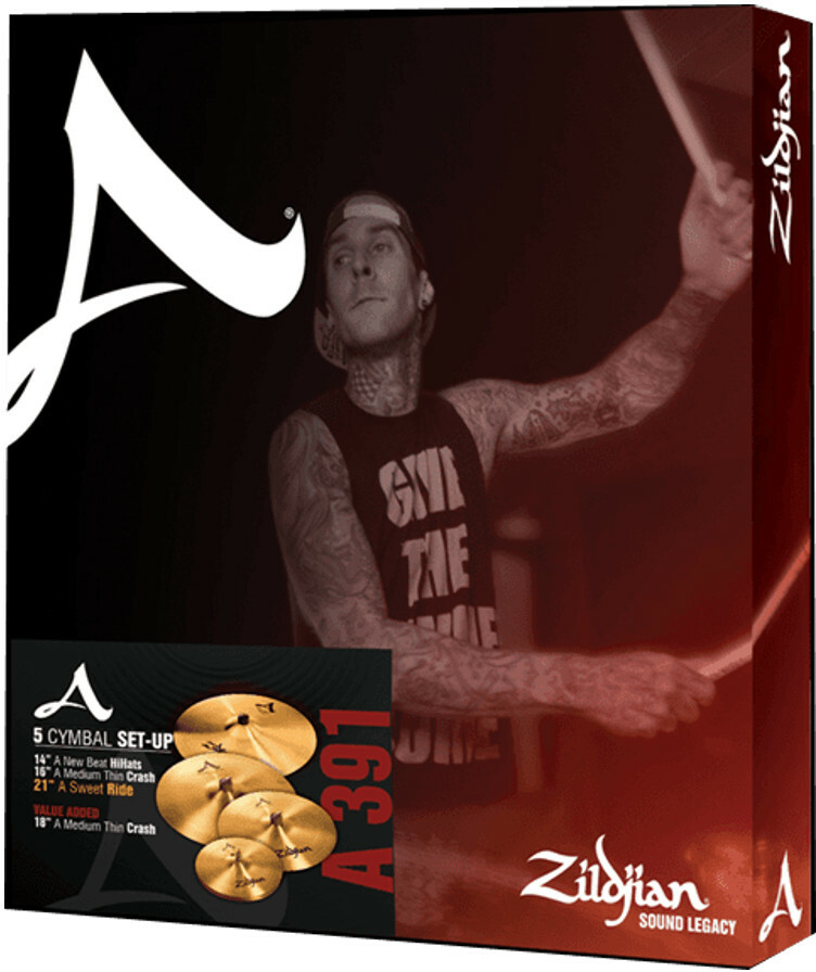 Zildjian A0391  Avedis  14 16 18 21 - - Pack Cymbales - Main picture