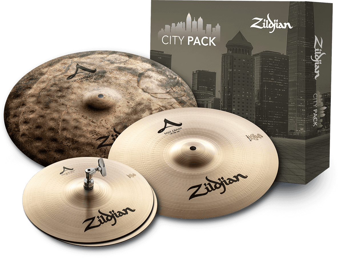 Zildjian City Pack A 18 Ride / 14 Crash / 12 Hi-hats - Pack Cymbales - Main picture