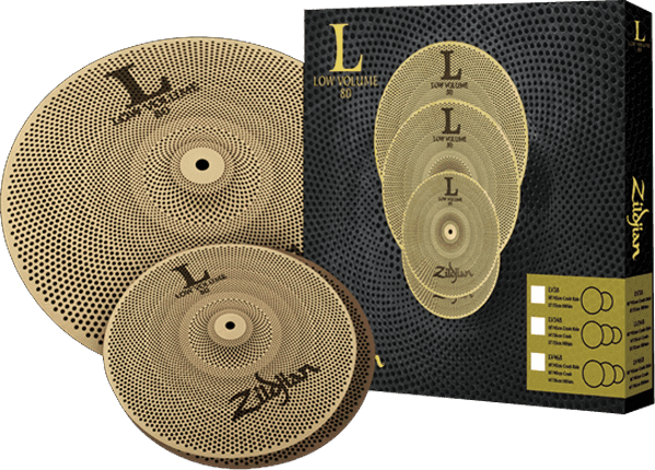 Zildjian L80 Low Volume Cymbal Set Lv38 - Pack Cymbales - Main picture