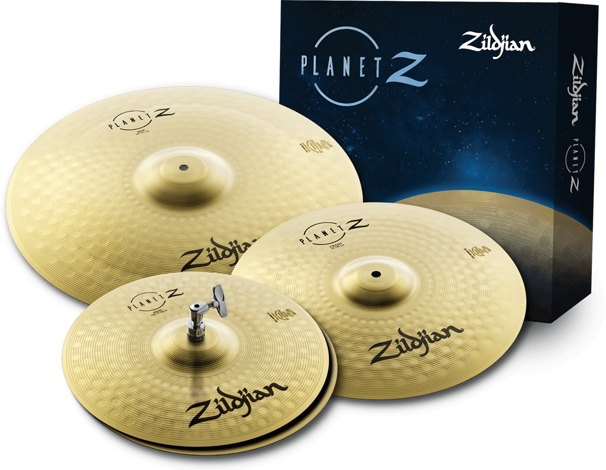 Zildjian Zp4pk Planet Z 14 - 16 - 20 - Pack Cymbales - Main picture