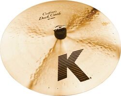 Cymbale crash Zildjian K Custom Dark Crash - 16 pouces