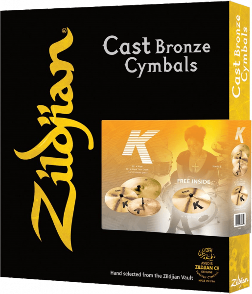 Pack cymbales Zildjian K0800-I7 Série K 14