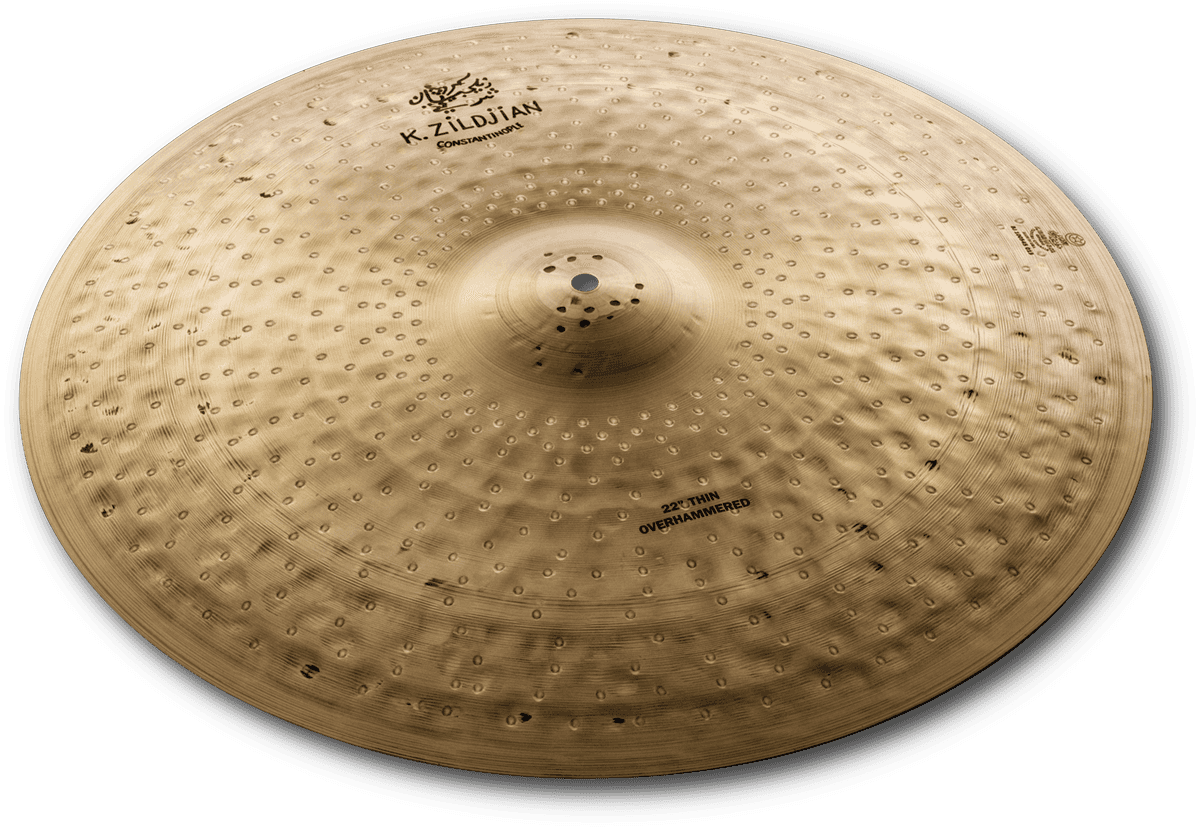 Zildjian K Constantinople Serie Thin Over Ham Ride - 22 Pouces - Cymbale Ride - Variation 1