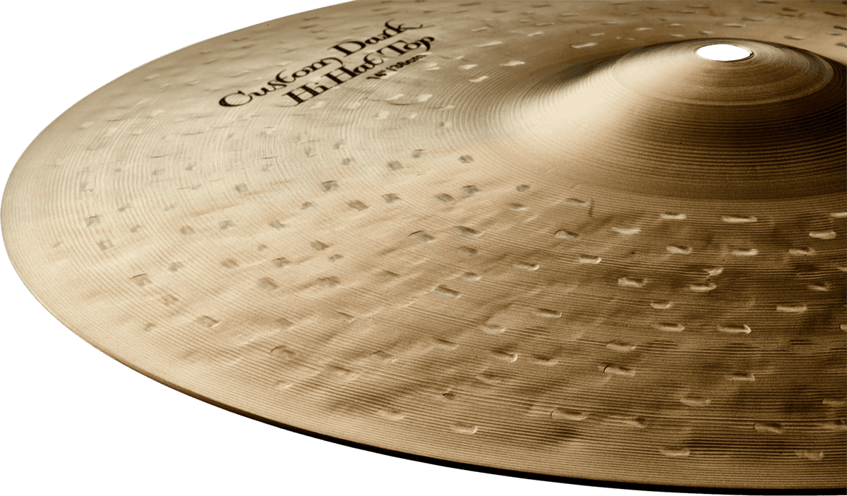 Zildjian K Custom   Dark Hi Hat 14 - 14 Pouces - Cymbale Hi Hat Charleston - Variation 1