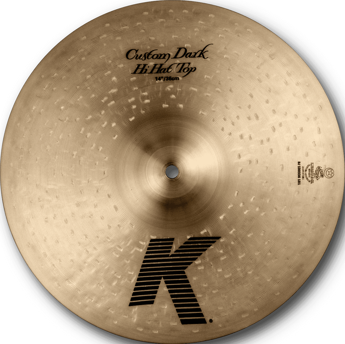 Zildjian K Custom Dark Hi Hat Top 14 - 14 Pouces - Cymbale Hi Hat Charleston - Variation 2