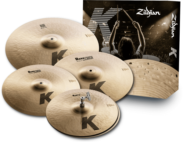 Pack cymbales Zildjian K0800-I7 Série K 14