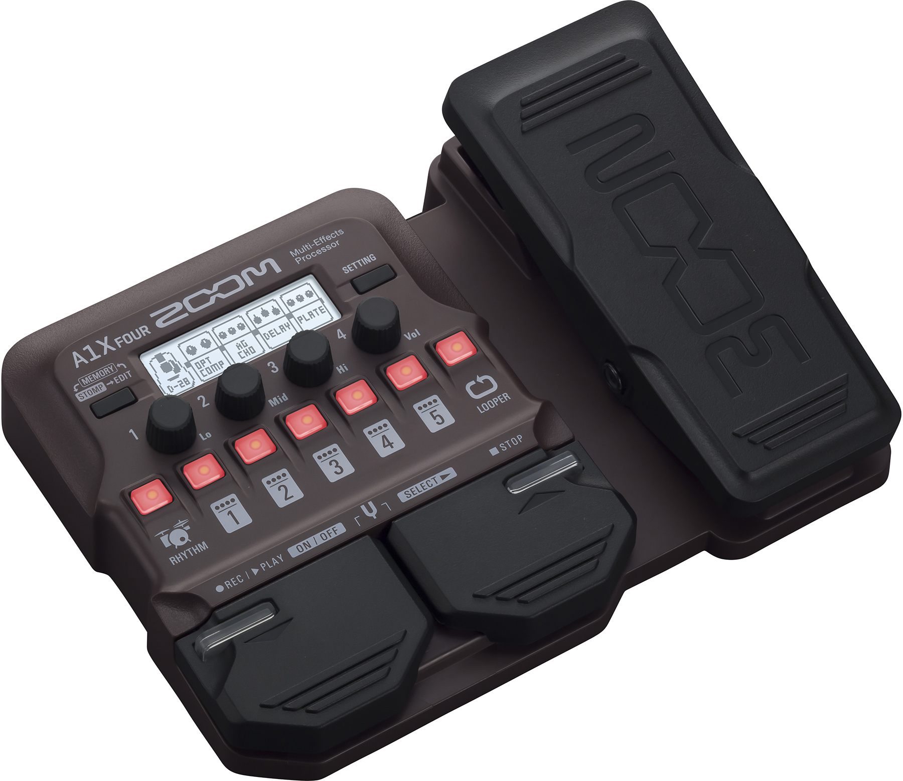 Multi effet guitare acoustique en pedalier Zoom A1X FOUR Acoustic