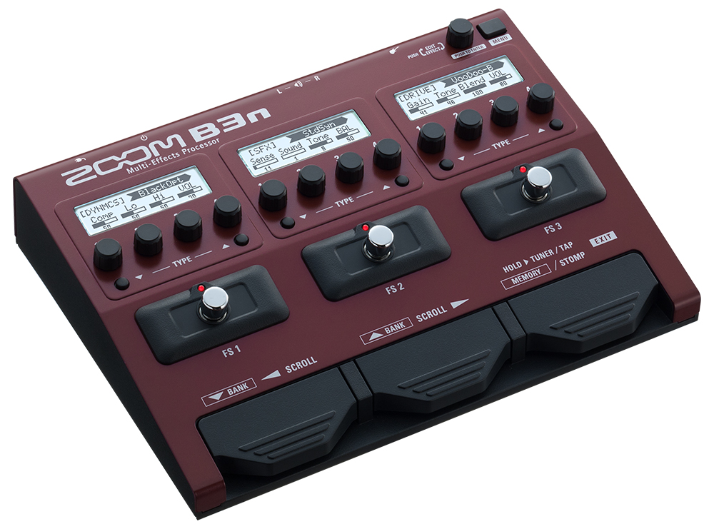 Zoom B3n Bass Multi-effects - Multi Effet Basse En Pedalier - Variation 1