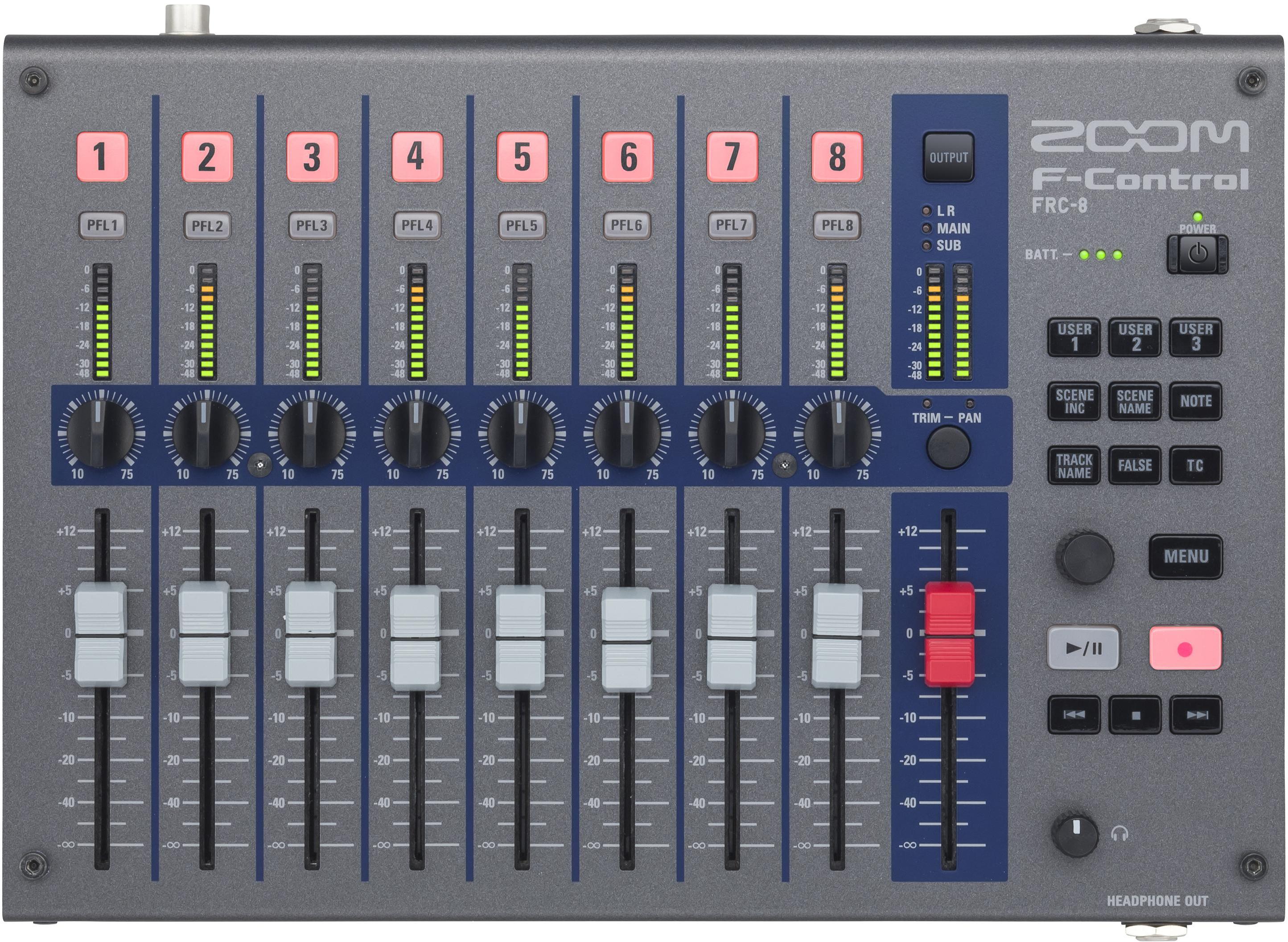 Enregistreur multi-pistes Zoom F-Control FRC-8