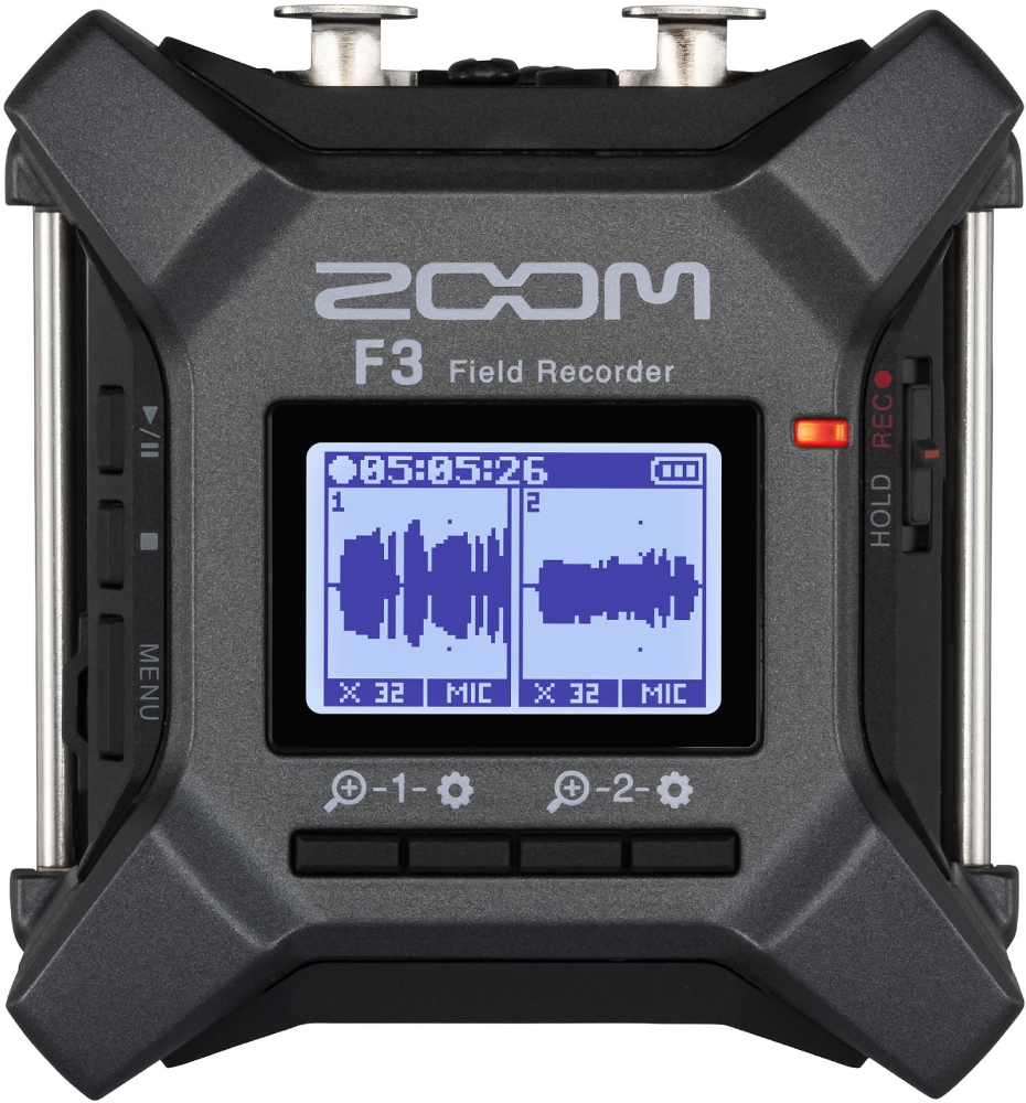 Zoom F3 - Enregistreur Portable - Main picture