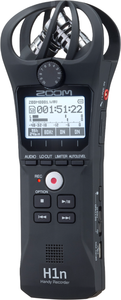 Zoom H1n - Enregistreur Portable - Main picture