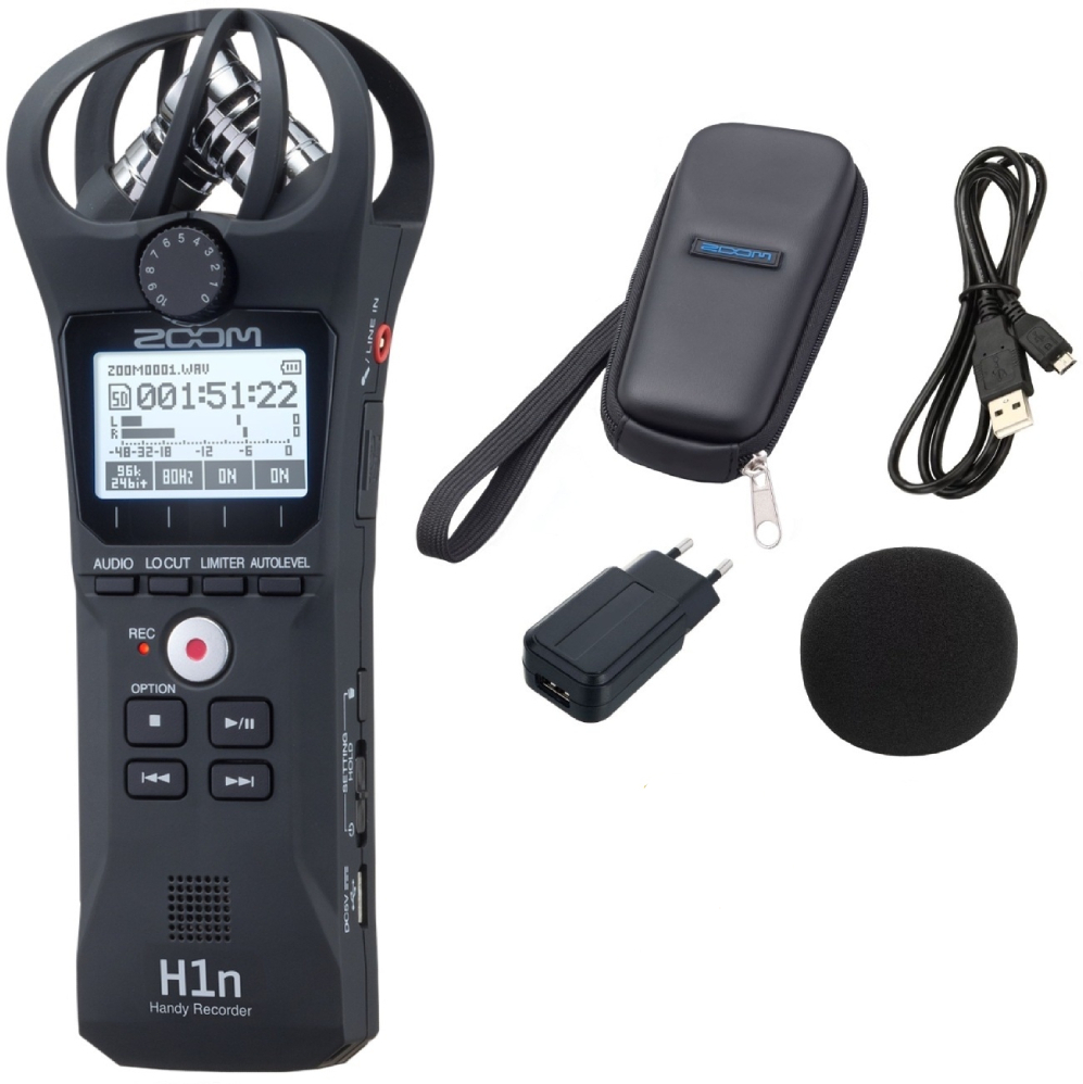 Zoom H1n + Pack Sph-1n - Enregistreur Portable - Main picture