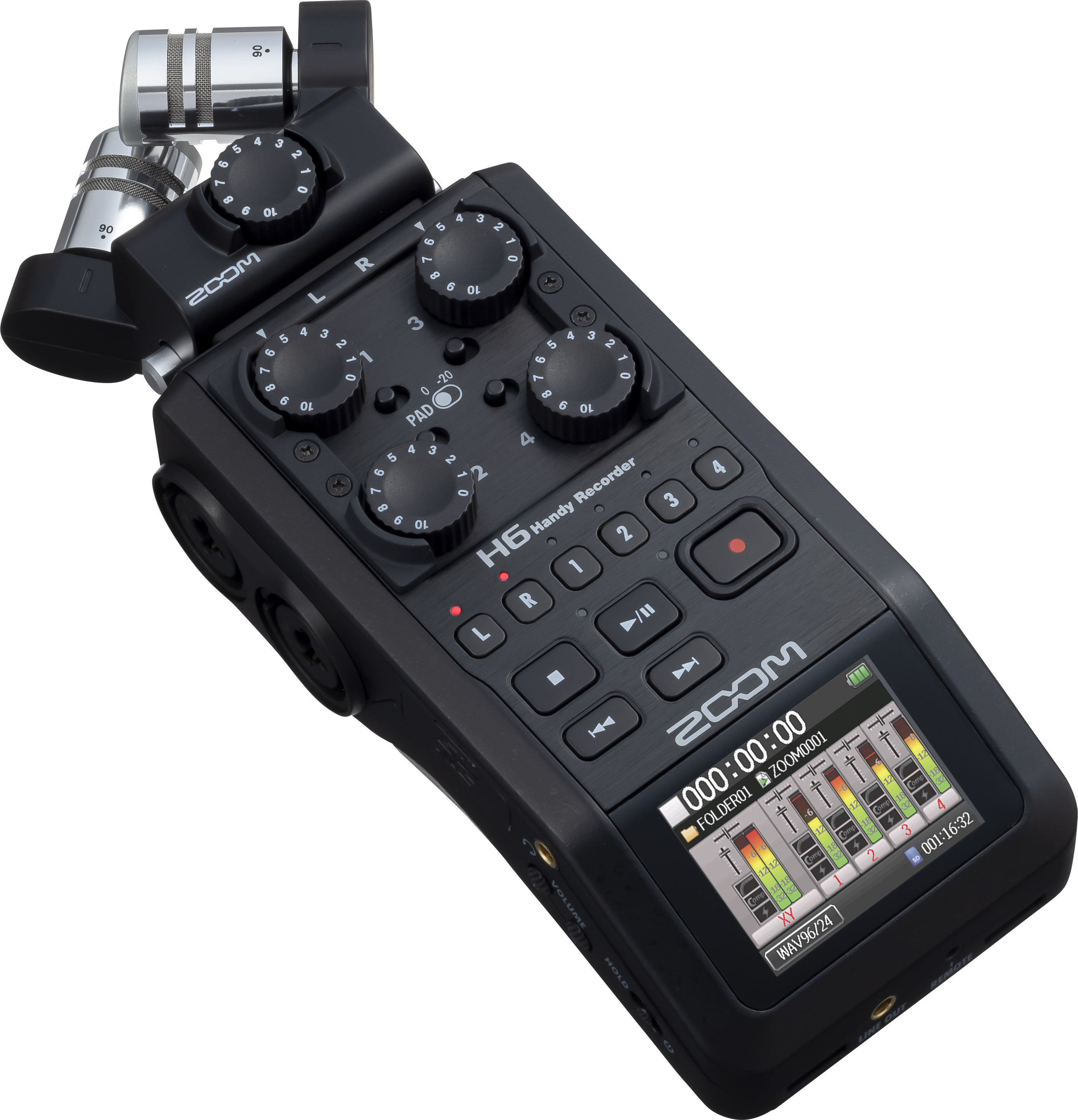 Zoom H6 Black - Enregistreur Portable - Main picture