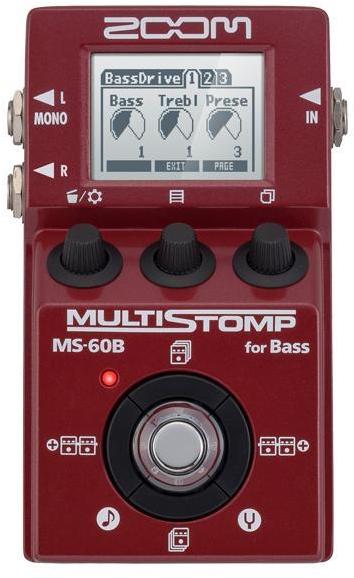 Multi effet basse en pedalier Zoom MS-60B