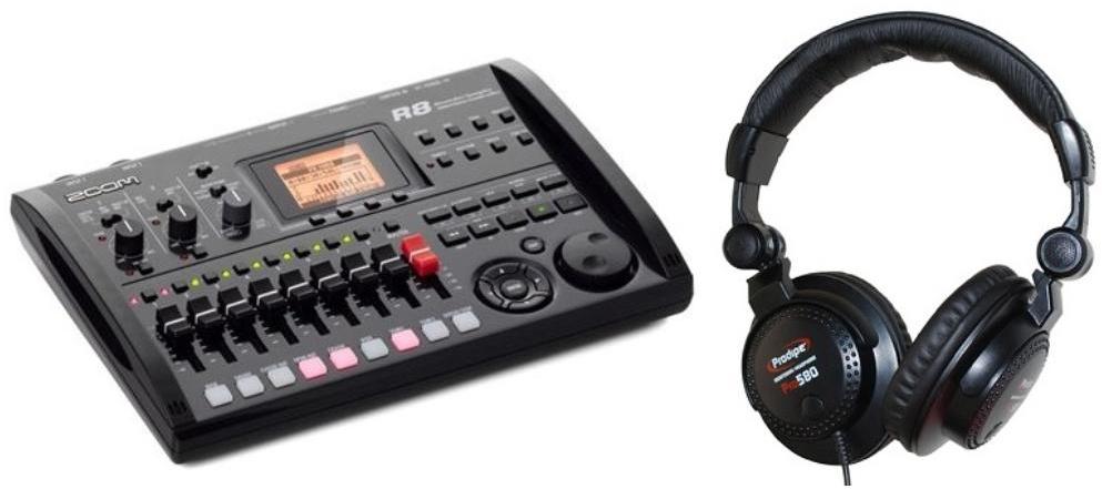 Pack home studio Zoom R8 + Casque