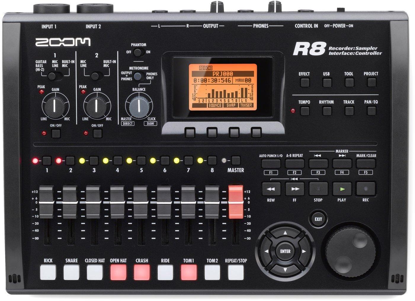 Enregistreur multi-pistes Zoom R8