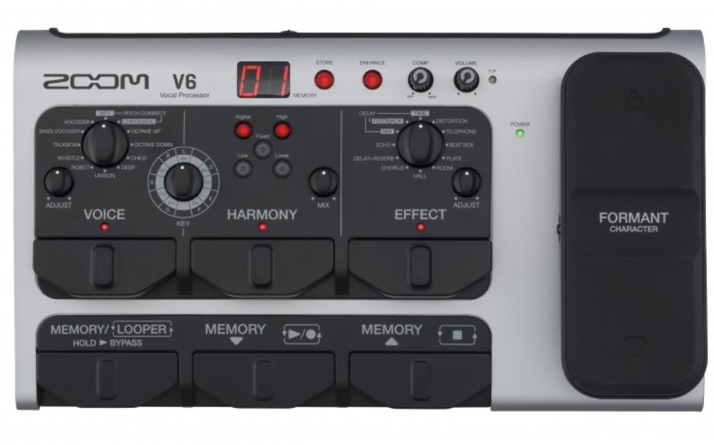 Processeur d'effets Zoom V6-SP