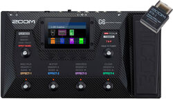 Multi effet guitare électrique Zoom G6 Guitar Multi-Effects + BTA-1 Bluetooth Adapter
