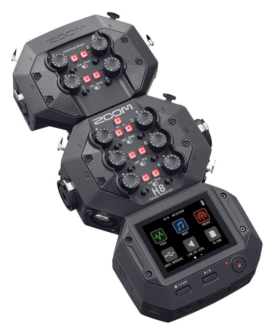 Zoom Exh-8 - Enregistreur Portable - Variation 1