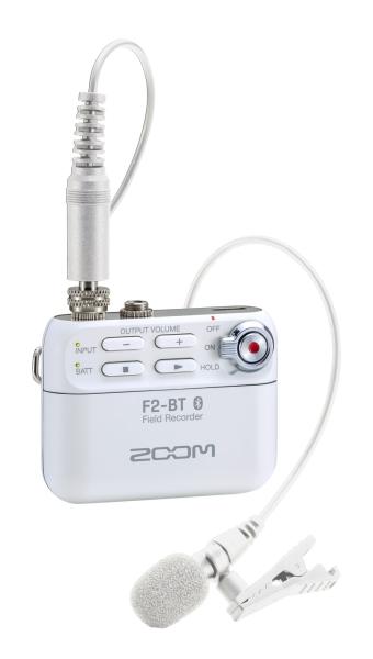 Zoom F2-BT/W 32-BIT REC.BTOOT WHITE Portable recorder