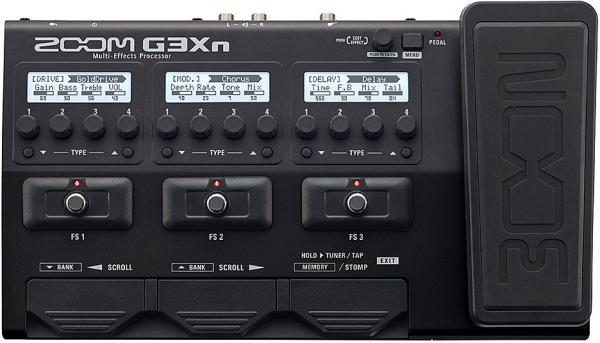 Zoom G3Xn Guitar Multi-effects (Expression Pedal) Guitar amp