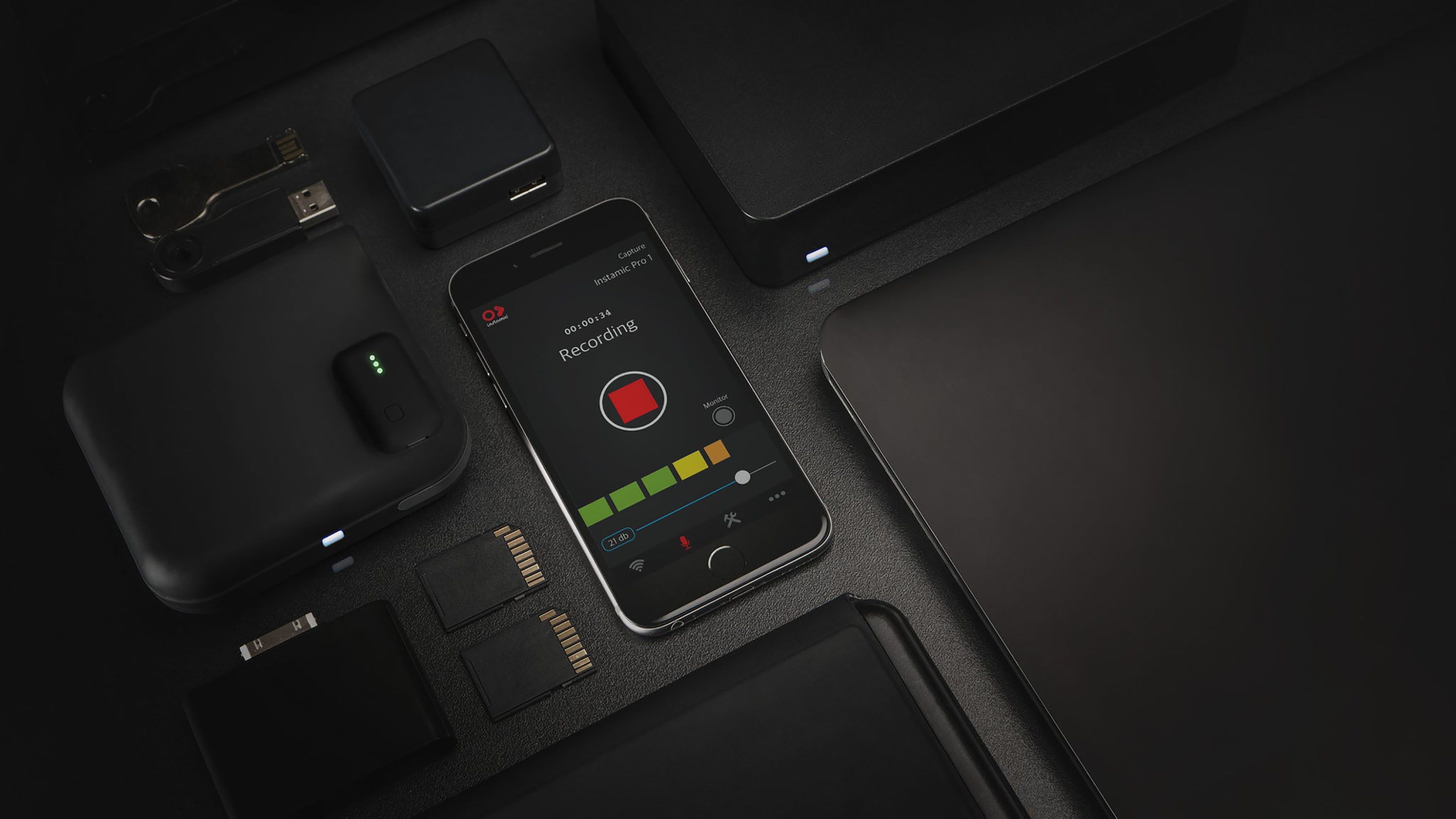 Zoom Instamic Pro Plus C Stereo - Micro Hf Cravate - Variation 19