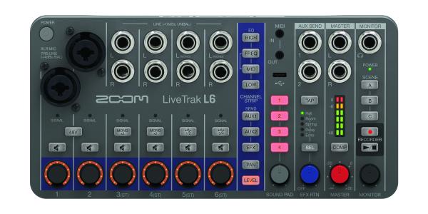 DTM・DAW ZOOM Live Trak L16 LiveTrak L6 10 Track Digital Mixer/Recorder | Buy Now | ZOOM