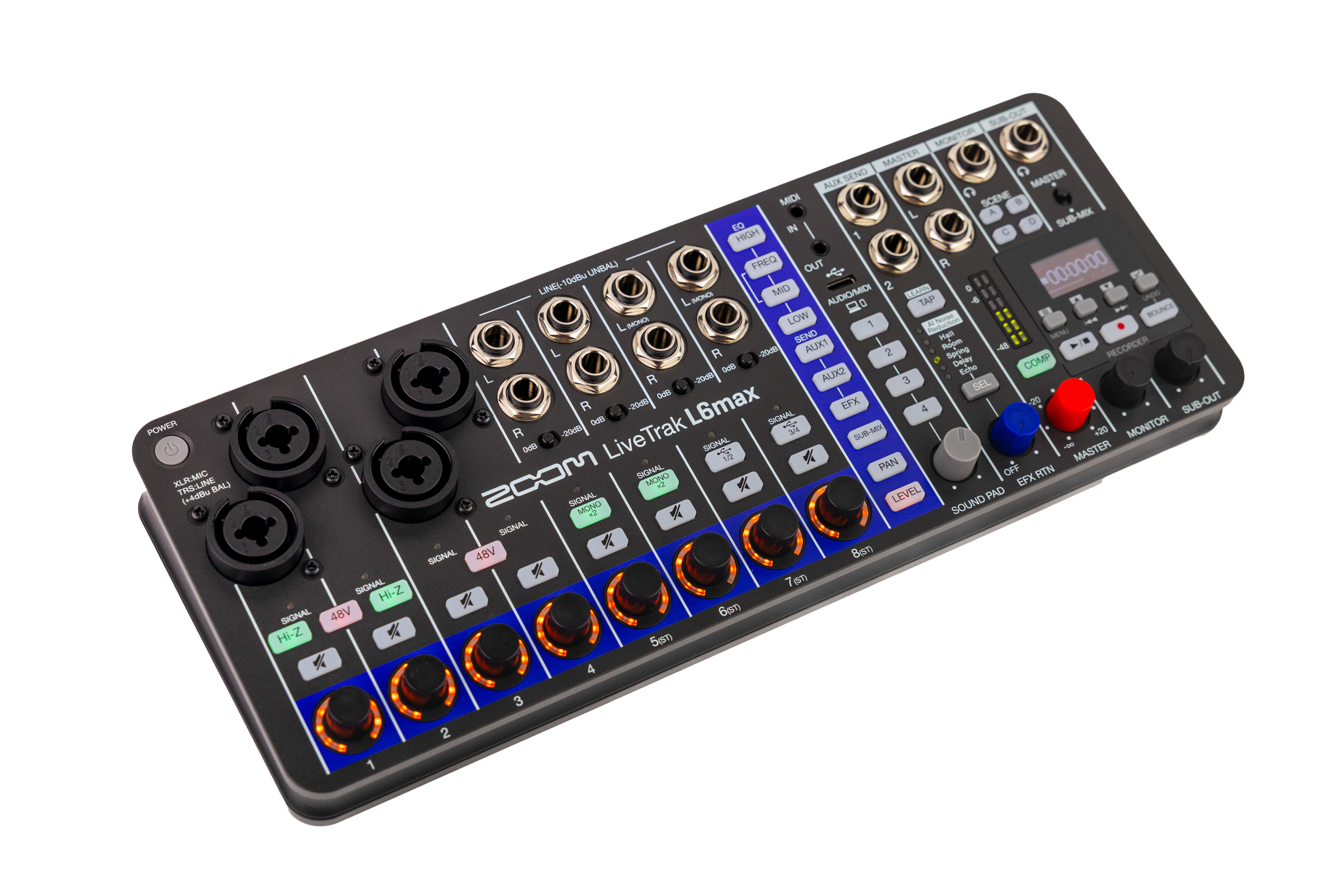 Zoom Livetrak L6max - Table De Mixage Analogique - Variation 5