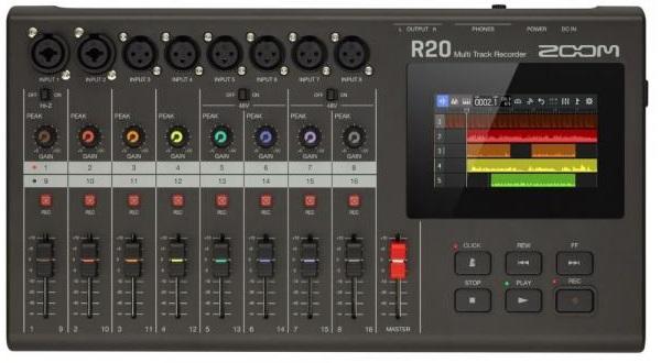 Zoom R 20 Multi tracks recorder